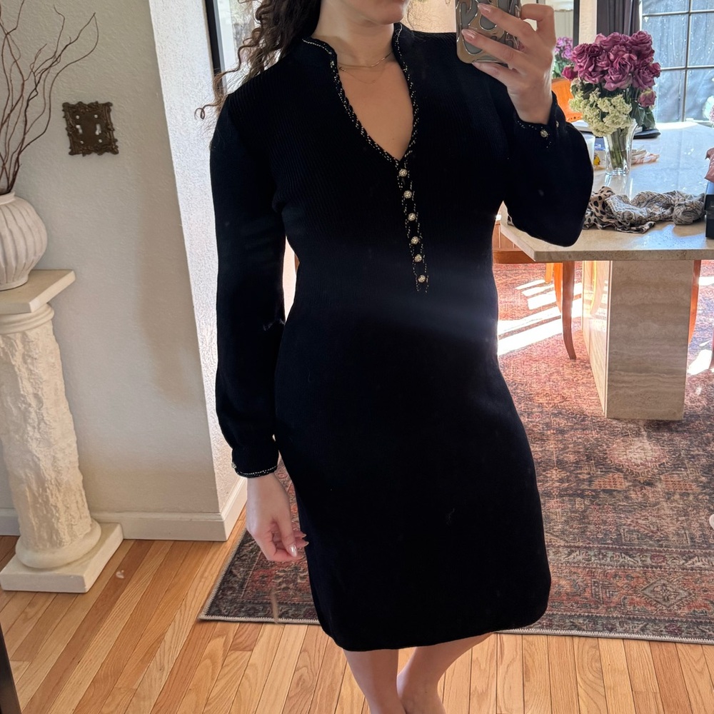 St. John knit midi dress